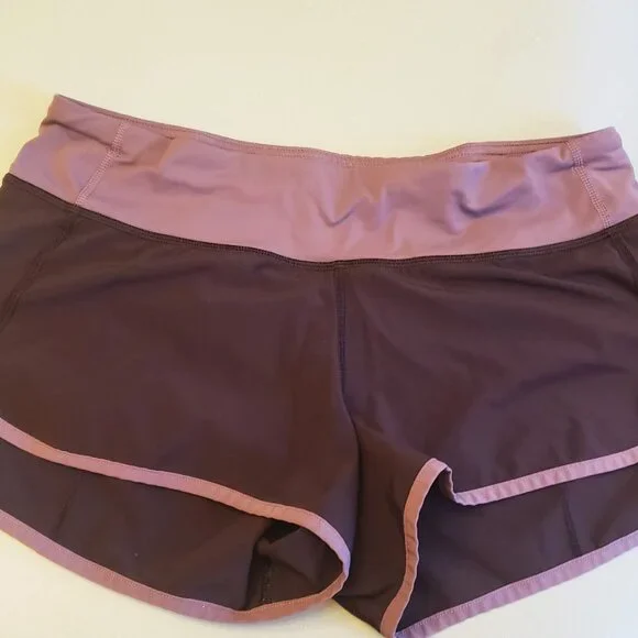 Lululemon Speed Up Shorts. Black 6 - Picture 2 of 7